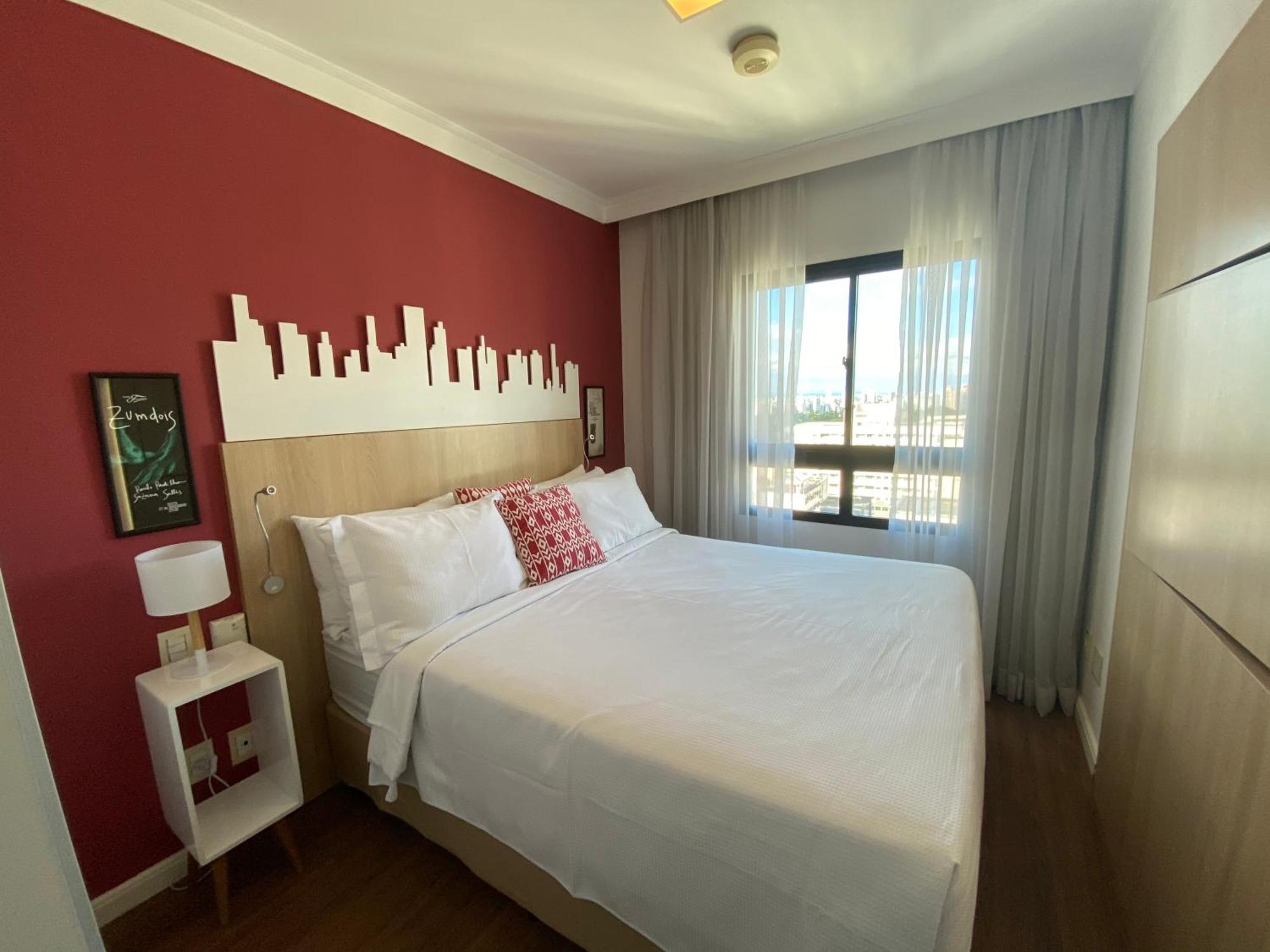 Comfort Flat Pinheiros Em Hotel 4,5 Estrelas Sao Paulo Dış mekan fotoğraf